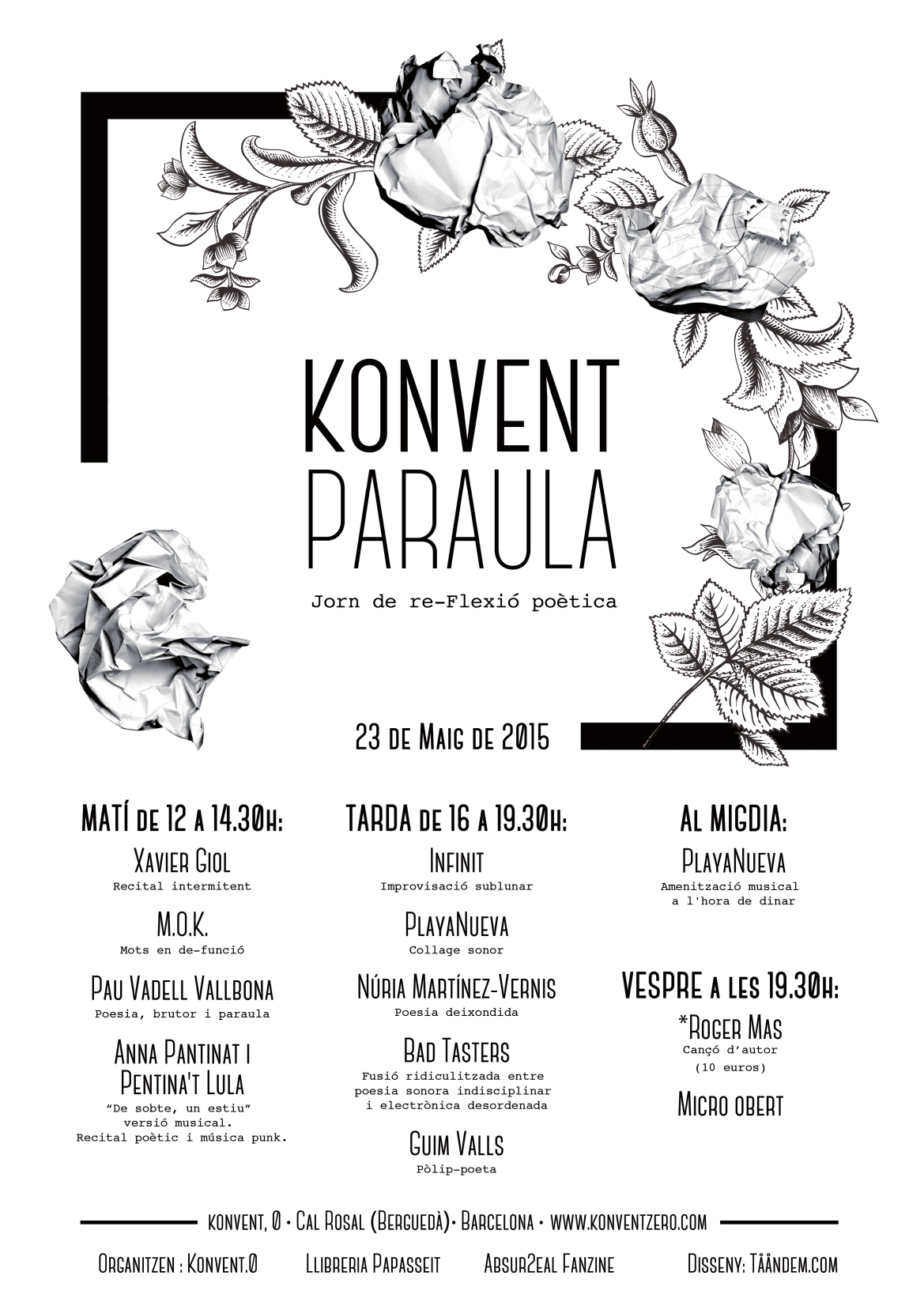 KonventPARAULA cartell